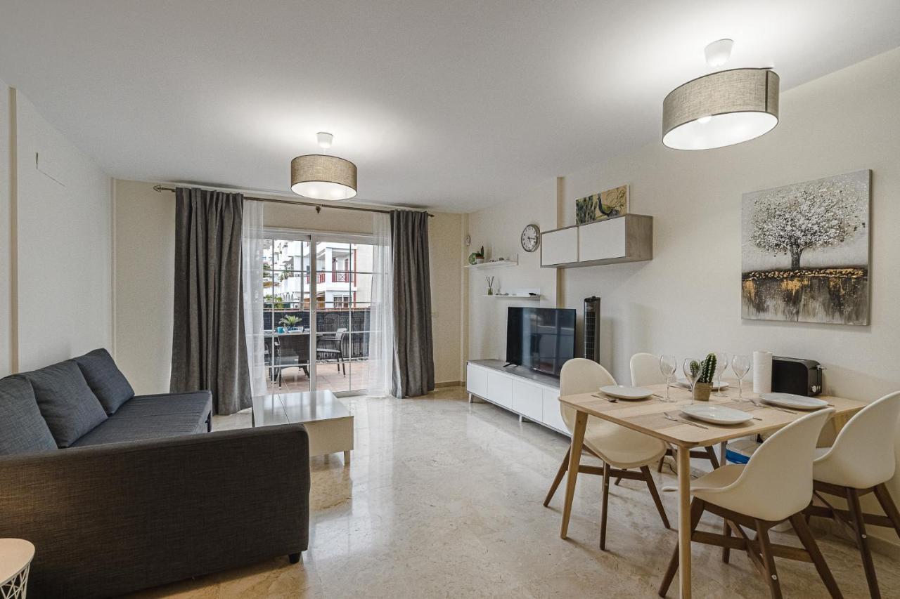Paraiso Palm Mar Beautiful & Bright Renovated Apartment With Air Conditioning Eksteriør bilde