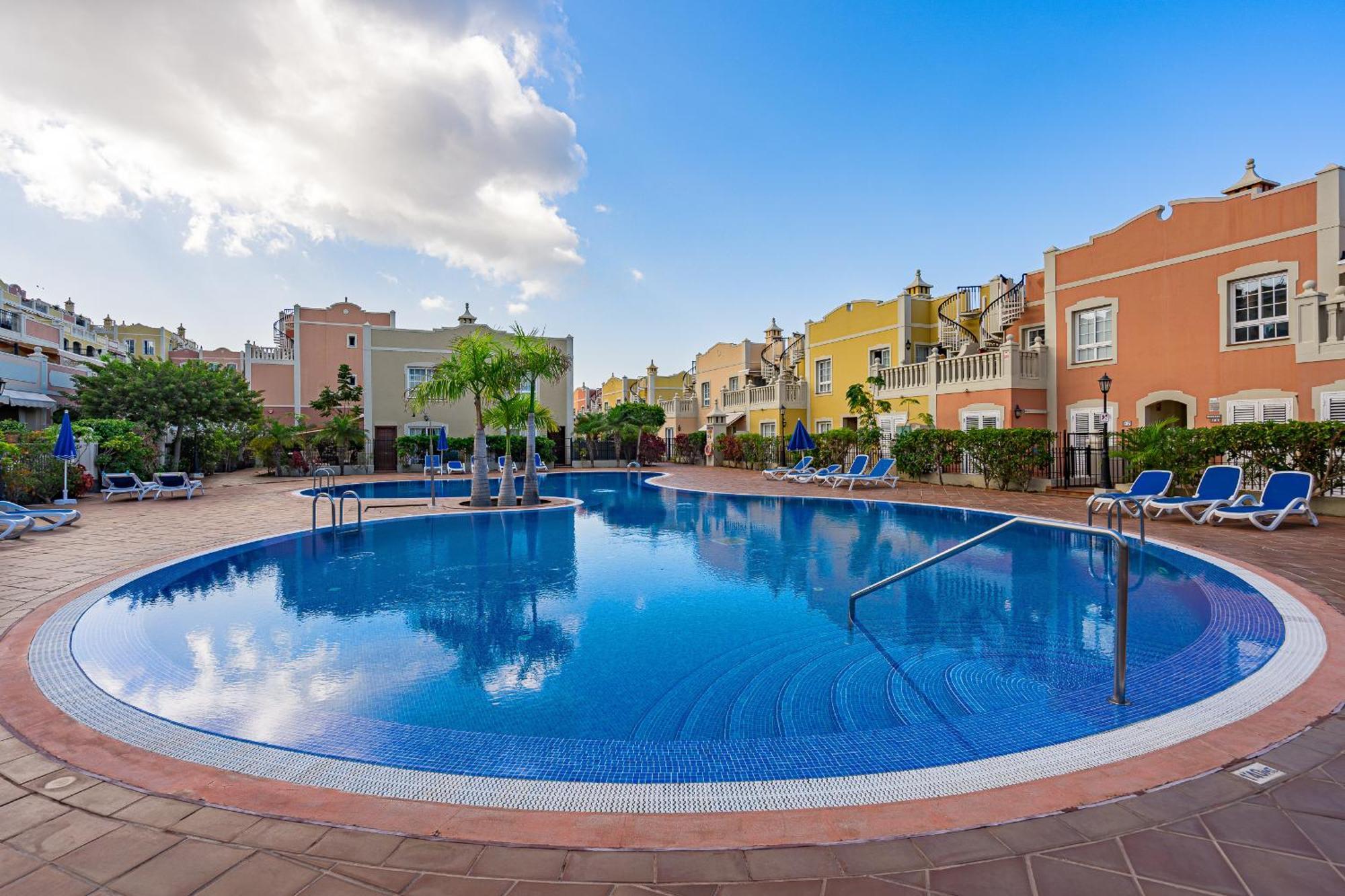Paraiso Palm Mar Beautiful & Bright Renovated Apartment With Air Conditioning Eksteriør bilde